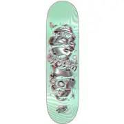 Santa Cruz Unwound Anaglyph Wooten 8.5 Skateboard Deck