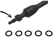 for Bosch AQT Pressure Washer Lance O-Ring Rubber Seal Spare Oring Replacement Qty=5 002773