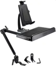 Heavy Duty Tablet and Keyboard Tray Combo Car Mount Retail Black