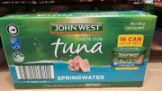 John West Tuna in Spring Water 16 x 95G