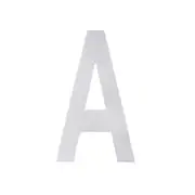 Sandleford 175mm Wheelie Bin Self Adhesive Letter A - A
