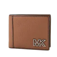 在飛比找momo購物網優惠-【Michael Kors】男款 鏤空LOGO荔枝紋零錢袋短