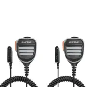 2PCS Waterproof Microphone For BaoFeng UV-9R PLUS Pro BF-9700 BF-A58 GT-3WP