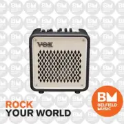 VOX VMG-10BE Mini Go 10W Guitar Amplifier Beige w/ 6.5inch Speaker - Brand New
