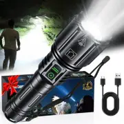 LED Super Bright Flashlight 1200000 High Lumens, High Powered Rechargeable Fl...
