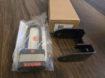 Ruger Firearms Factory Gun Lock Padlock, Hasp, Keys