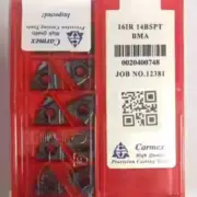 Carmex 16IR 14BSPT BMA Internal thread turning blade Carbide Inserts 10Pcs