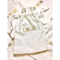 在飛比找蝦皮購物優惠-Dior 化妝品抽繩布袋