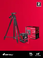 Cross Line Laser Level 2-Line Self-leveling Tripod Horizontal & Vertical Tools