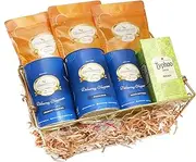 Jaiccha Ghasitaram Designer Metal Basket of Healthy Treats|Diwali Gift,Holi,Rakhi,Valentine,Christmas,Birthday,Anniversary,Her,Him|