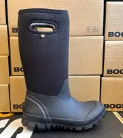 Bogs Women's Whiteout Cracks Black Waterproof Winter (-50*C) Boots 73049-001