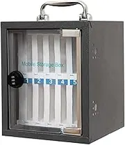 Mobile Phone Storage Cabinet, Mobile Phone Locker, Suitable for Office, Gym, School, Locker Room(12 (EU))