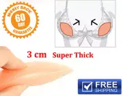 New Jumbo Silicone Gel Push Up Bra Pad Insert Breast Enhancer Bikini Swimsuit ND