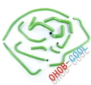 Green Silicone Coolant Auxiliary Hose For 1994-1998 97 Mazda Mx5/Miata 1.8 BP-ZE (for: Mazda)