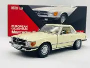 SunStar European Collectables Mercedes Benz 350 SL Ivory 1:18 - New