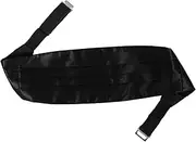 [FRCOLOR] Satin Cummerbund and Bow Tie for Men Adjustable Tuxedo Waist Belt for Weddings and Formal Events Elegant Box Packaging for Special Occasions
