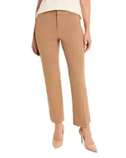 Nic+Zoe Cotton Bi Stretch Plaza Demi Boot Pants 14