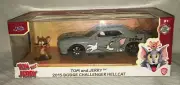 Jada Toys Tom and Jerry 1:24 2015 Dodge Challenger Hellcat Diecast 33722 New Box