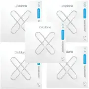 D'Addario Acoustic Guitar Strings 5 Sets Phos Bronze 12-53 XS Lasting Coating