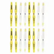 16pc Xtreem Sky Ranger Rotor Blades Front/Rear Propeller for Drone White/Yellow