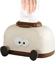 Tissue Box Cover, Cute Tissue Holder, Cartoon Tissue Box Cover, Cute Tissue Holder for Bathroom, Toilet Paper Holder for Bedroom, Kitchen, Restaurant, and Bathroom, Fun Decorative Tissue Box Holder