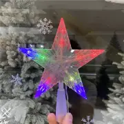 Christmas Star Topper Lights LED Xmas Tree Wedding Party Decoration Ornament