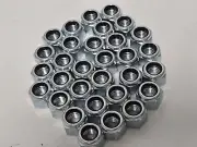 1/2 NYLON INSERT LOCKNUT ZINC PATED (32 PCS)
