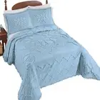 Luxurious Textured Delilah Chenille Bedspread