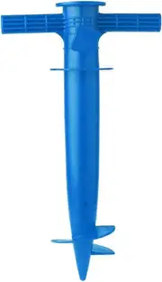 Beach Umbrella Sand Anchor Stand Holder One Size Fits All Beach Umbrella Umbrella Ground Spike Base Holder-red