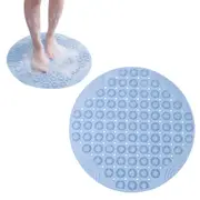 Anti Slip Shower Mat Feet Scrub Mat Exfoliates Feet Scrubber Suction Cups Mat