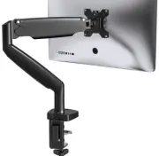 Monitor Desk Mount, Single Mount for wide 13"-34" Flat/Curved Screen UPGRAVITY