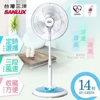 在飛比找Yahoo!奇摩拍賣優惠-☎『高雄實體店面』原廠公司貨【SANLUX三洋】14吋機械式