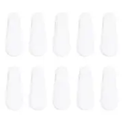 10Pcs Cord Knobs, 88mm Window Blind Tassels Plastic Pull Cord, White