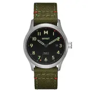 MVMT Green Nylon Black Dial Men's Watch - 28000364D