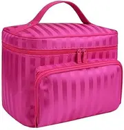 JSEIAJB Professional Toiletry Bag Cosmetic Bag Organizer Women Make Up Cases Big Capacity Cosmetics Suitcases for Makeup