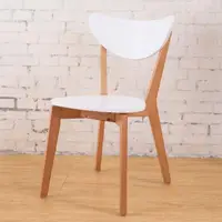 在飛比找momo購物網優惠-【BODEN】艾莉森白色餐椅(4入組)