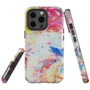 For Apple iPhone 13 Pro Max Case, Armour Back Cover, Abstract Pattern
