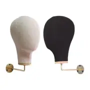 Manikin Head Hat Holder Display for Hairdresser Training Home Salon Beginner