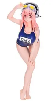 CharaGumin Super Sonico in Poolside 1/8 Garage KitJapan