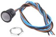 Apem PUSH BUTTON SWITCH 2A 24V DC Momentary SPDT, Through Hole, Round GREY