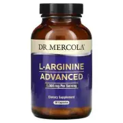 2 X Dr. Mercola, L-Arginine Advanced, 1,000 mg, 90 Capsules