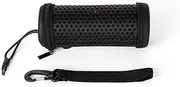 [Generic] Protective Cover Case Compat with 4 Portable PU Carrying Sleeve Hollow Hard Case Travel Pouch Bag Black One Size