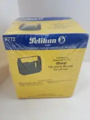 6 Pelikan Black Correctable Cartridge Ribbons Brother PA-3100, Factory Sealed