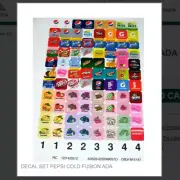 DECAL SET PEPSI COLD FUSION ADA # 620049051