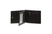 Pierre Cardin Mens Tri Fold Leather Wallet w/ RFID Protection - Brown