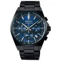 在飛比找momo購物網優惠-【SEIKO 精工】CS系列條紋設計三眼計時手錶(SBTR0