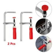 Worktop Guide Rail Clamps Track F Clamps T-Bar Pair - For Makita Festool Rails