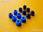 12pcs (BLMF-B) S/M/L Memory Foam and Round Eartips for Jaybird X3 Headphones