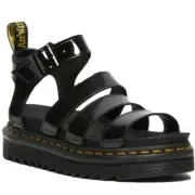 NEW Dr. Martens Blaire Patent Leather Strap Sandals SIZE 7 !!NIB NEVER WORN!!