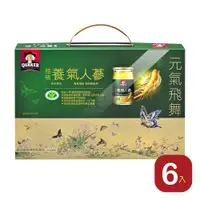 在飛比找ETMall東森購物網優惠-【QUAKER 桂格】養氣人蔘補氣禮盒X6盒 60ml*8瓶